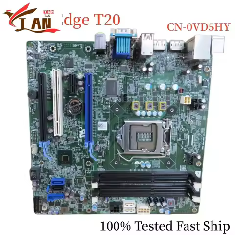CN-0VD5HY For Dell PowerEdge T20 Motherboard 0VD5HY VD5HY LGA1150 DDR3 Mainboard 100% Tested Fast Sh