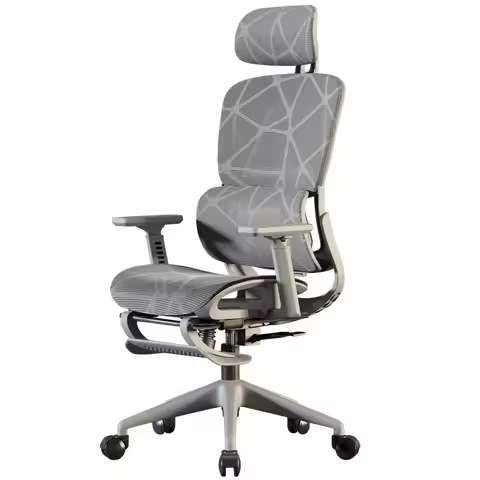 Leisure office chair, ergonomic mesh computer chair 3D adjustable, learning office chair