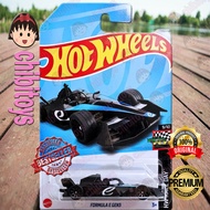 HITAM Hot Wheels Formula E Gen3 2024 Black Hotrod Formula 1 Hotwheels Original Mattel