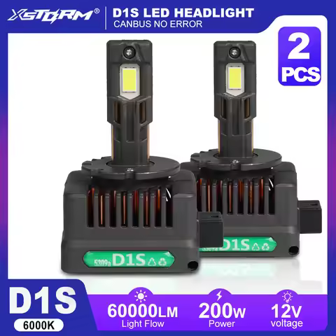 D1S D2S D3S D4S D8S LED Headlight Bulbs 200W 60000LM Car LED Lights Canbus NO ERROR 12V 24V Auto Lam
