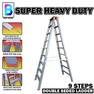 Ladder STRONG MAN  Double Sided Super Heavy Duty 9 Steps