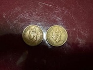 [男人銅色五仙全套] 1949-1950年5仙硬幣(Set of complete)