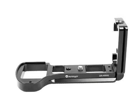 Vertical Shoot Quick Release L Plate Bracket Base Holder for Sony ILCE-6500 (A6500) Camera Metal Bal