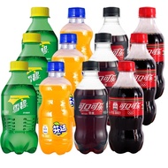 Coca-Cola carbonated soft drink soda 300ml*12 bottles full case Coke Fanta Sprite zero mini bottle.