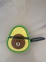 iPod pro line friends 牛油果耳機掛件 保護套