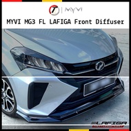 MYVI MG3 FL LAFIGA Front Diffuser | MYVI Gen3 Bodykit Myvi Facelift Front Lip
