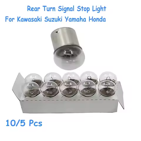 Motorcycle Rear Turn Signal Stop Light Bulbs Lamps For Kawasaki Suzuki Yamaha Honda ST70 CB125 S90 C