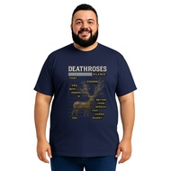 Jumbo Short Sleeve Distro T-Shirt M/7XL Bigsize Shirt Baju T Shirt Lelaki Baju Lelaki