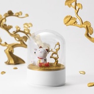 事事美喵 招財貓x錦鯉x發財樹 好運磁力八音盒/音樂盒 禮盒裝