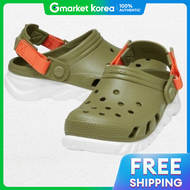 Crocs | รองเทาแตะเดก TQJ 208774-3UA Duet Max II Clog K Aloe