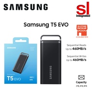 Samsung T5 EVO USB 3.2 Gen 1 Portable SSD - 2TB/4TB/8TB