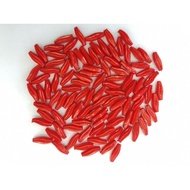 6 X 18mm 666 Acrylic Twisted Long Beads (500G)
