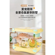Luxury Hamster Cage Hamster House - 2 Level / Sangkar Hamster 2 Tingkat Rumah Hamster