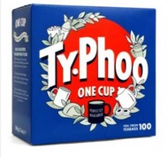 Typhoo One Cup 100 Teabags Blue Box (ไทฟู วัน คัพ ชาดำ 100 ถุง)