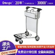 ((Ready stock) Supply Airport Luggage Cart Aluminum Alloy Airport Cart Hotel Luggage Cart Airport Tr