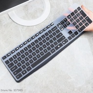 For Logitech K235 Mk235 K375 K375S MK315 Silicone Mechanical Wireless Bluetooth Desktop Keyboard Cover Skin Protector Film Basic Keyboards