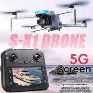 【 <250g Light-weight Design】S-X1 Mini GPS RC Drone With 8K HD Camera 3-axes Anti-shake Gimbal Short 
