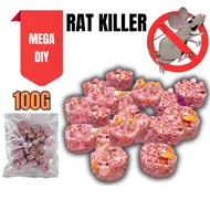 [100G] MATIKUS Ubat Tikus Rat Bait Rodent Bait Mouse Bait Umpan Tikus Anti Tikus Racun Tikus Rat Kil