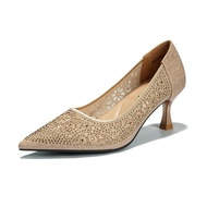 Rowey Pump Shoes Women's Korean Cinderella High Heels Party Shoes