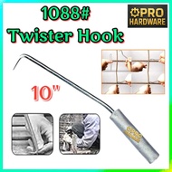 TWISTER HOOK REINFORCING TIE-UP HOOK WIRE TWISTER HOOK 10"