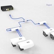 Super 2 in 1 Security Camera Install Poe Splitter IEEE802 3AT Transmission Standard