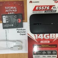 MODEM HUAWEI E5776 4G LTE WIFE MIFE FREE 14GB TELKOMSEL UNLOCKED 0RI