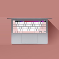 Dual Tone Silicone Keyboard Skin Silicon Cover Protectors for Apple Macbook New Pro 13 15 M1 M2 M3 (A2941/A2338/A2289/A2251) / Pro 16 (A2141) / Air 13 / 15 (A2861/A2337/A2179) / Pro 14/16 (A2442/2485) 2023 Model