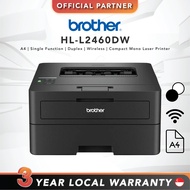 [FAST SHIP] Brother HL-L2460DW | Compact Mono Wireless Laser Printer