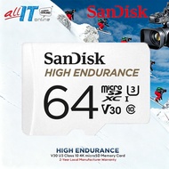 SANDISK High Endurance microSD Card (with Adapter) - 32GB/64GB/128GB/256GB/512GB