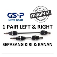 PERODUA KANCIL 850 DRIVE SHAFT (LEFT & RIGHT) DRIVE SHAFT -BRAND 100% ORIGINAL GSP (AUTO)