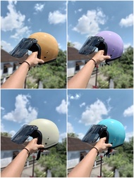Helm Bogo SNI Mirip Cargloss Termasuk Kaca Datar Hitam