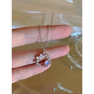 S999 Love Planet Sterling Silver Necklace Women Style