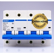Aptomat MCB 2P 3P 4P 100A CHINT- NXB-125 Át gài thanh ray 100A