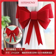 Influencer Prepare Wedding Decoration Wedding Room Decoration Wedding Supplies Big Room Curtain Happy Character Bow Tie Set New Car Shooting Straw Big Bow Knot