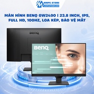 BenQ GW2490 Monitor | 23.8 Inch, IPS, Full HD, 100Hz, dual speakers, eye protection,