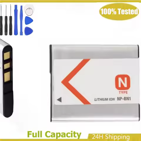 For Sony NP-BN1 3.6V 630mAh Rechargeable Camera Battery NP BN1 For DSC T110D TX10 W330 WX5 TX9 T99 T