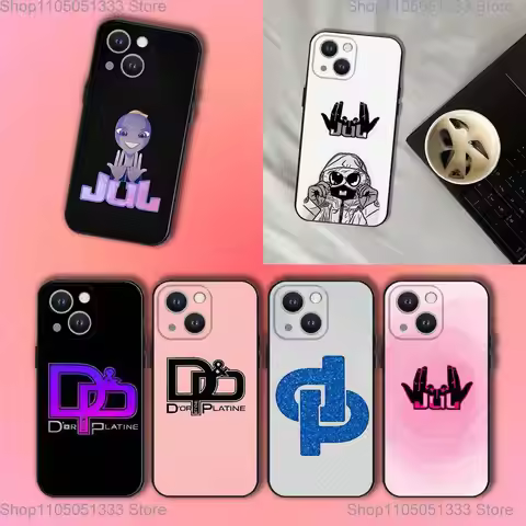 Rapper J-JUL Phone Case For iPhone 17,16,15,14,13,12,11,Pro,XS,Max,XR,Plus,E,SE4,Mini Black Soft Cov