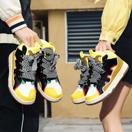 Medium 2025 fashion Shoes Help Men's fashion Hot Shoes Puzzle Unique Trendy Trendy Couple Men's High