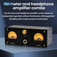 Diymore Xz-U6Pro VU Meter + Headphone Amp Combo DC 5V Desktop Headphone Amplifier Linear Headphone A