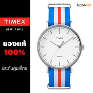 Timex TW2P91100 Weekender นาฬิกา Timex ผู้ชาย สายผ้าของแท้ รับประกันศูนย์ไทย 1 ปี 12/24HR