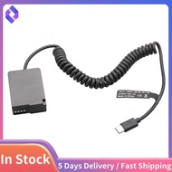 DMW-BLC12 Dummy Battery DMW-DCC8 PD USB-C Coupler Replacement for  GX8 FZ1000 FZ300 FZ200 G6 G7 G80 