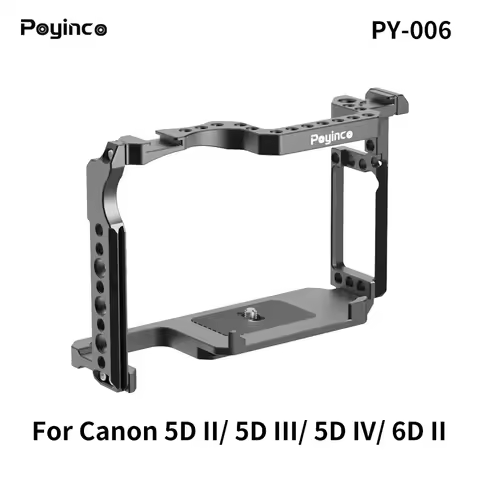 Poyinco PY-006 for Canon EOS 5DII 5DIII 5DIV 6DII Camera Rabbit Cage 5d4 6d2 Camera Cage Full Cover 