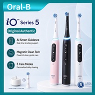 Oral-B iO Series 5 Smart Rotating Electric Toothbrush  AI Tracking  Bluetooth App  Magnetic Technolo