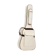 Acoustic Guitar Bag Waterproof Guitar Backpack for 40 41inch Acoustic Guitar Beige