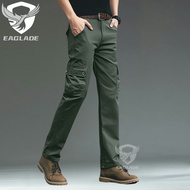 กางเกงสินค้าที่มีกลยุทธ์ Eaglade สำหรับผู้ชาย1699ใน B02สีดำ