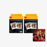 4PASS Film Cartridge 4 x 4 inch (120 Sheets) for Kodak Mini Shot 4 ERA Instant Camera and Photo Prin