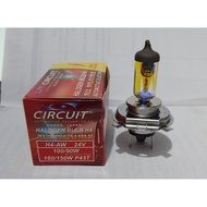 HALOGEN BULB ALL WEATHER H4-AW 34V 100/90W P43T CIRCUIT