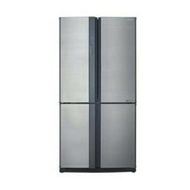 SHARP KULKAS 4 PINTU QUEEN SERIES/SJ-IF 85 PB-SL/HYBRID COOLING SYSTEM