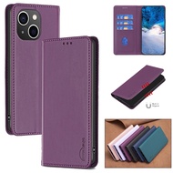 Casing For Samsung A73 A72 A51 A71 M34 M23 M13 A41 A03S A02S 4G 5G Fashion Card Slot Holder Magnetic Flip Leather Case Auto Close Cover