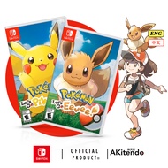 Nintendo Switch Pokemon: Let's Go Pikachu & Let's Go, Eevee